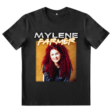 T-Shirt erroné humour | Mylene Farmer | Larusso | vintage old school | idée cadeau drôle | coupe homme ou femme | 100% coton