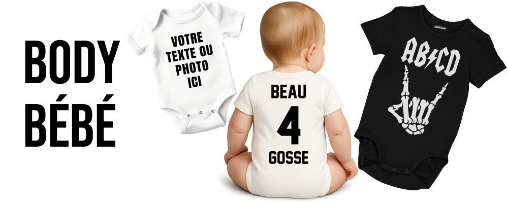 Body-bébé-humoristiques-personnalisés-MaxiShirt MAXI SHIRT
