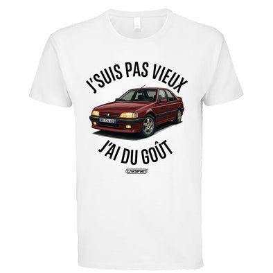 T-Shirt humour 405 Mi 16 | j'suis pas vieux j'ai du goût | 100% coton | idée cadeau fan voiture MAXI SHIRT