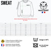 Sweat-shirt de Noël personnalisé Miaou Chat, Imprimé Chat avec Arbre de Noël, Noir, Unisexe MAXI SHIRT