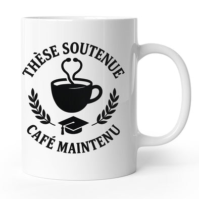 Mug Docteur en Médecine Thèse soutenue, idée cadeau futur médecin MAXI SHIRT