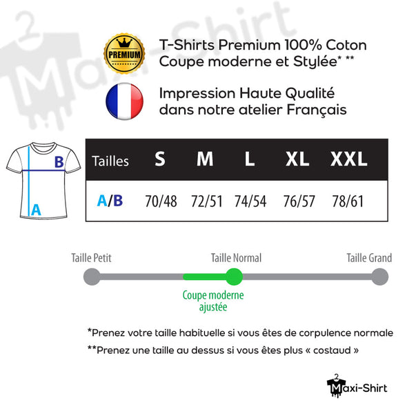 T-Shirt Léon de Bruxelles parodie inédit | 100% coton, noir, coupe régulière MAXI SHIRT