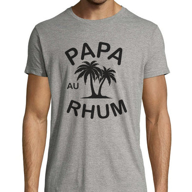 T-Shirt Homme ( Taille S, M, XL, XXL )  manches courtes | Apero, Papa Au Rhum - Outlet