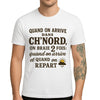 T-Shirt Chti Humour Français avec Citation Ch'Nord, Blanc, Coupe Classique MAXI SHIRT