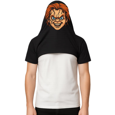 T-Shirt Halloween Chucky | Imprimé sur l'envers MAXI SHIRT