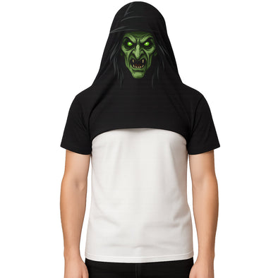 T-Shirt Halloween Sorcière | Imprimé sur l'envers MAXI SHIRT