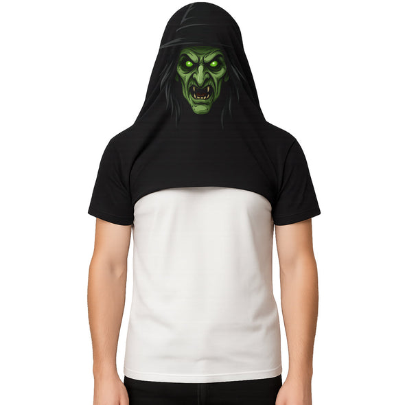 T-Shirt Halloween Sorcière | Imprimé sur l'envers MAXI SHIRT