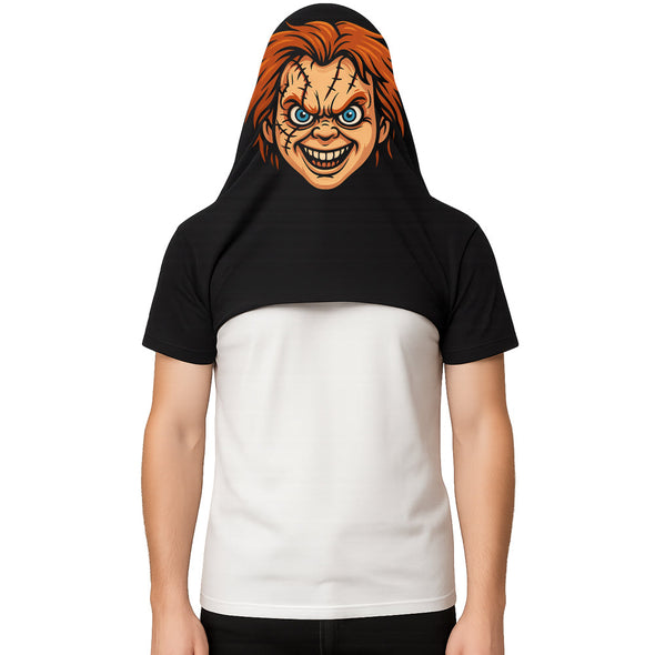 T-Shirt Halloween Chucky | Imprimé sur l'envers MAXI SHIRT