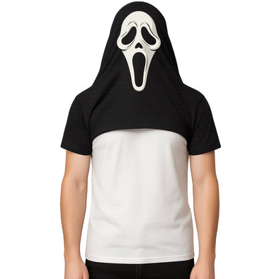 T-Shirt Halloween Scream classique | Imprimé sur l'envers MAXI SHIRT