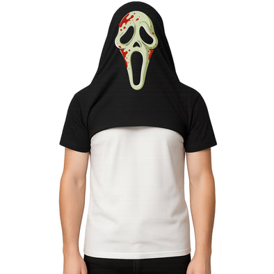 T-Shirt Halloween Scream zombie | Imprimé sur l'envers