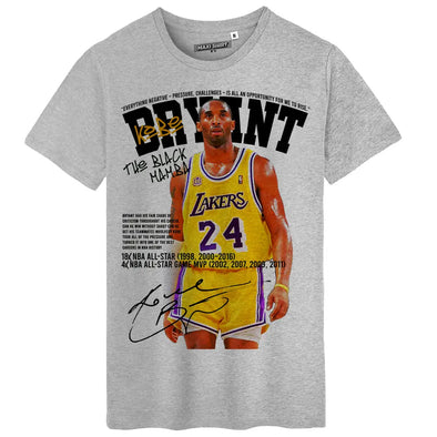 T-Shirt Basket Kobe Bryant #2 old school vintage | 100% coton coupe régulière | idée cadeau fan Basketball Maxishirt.fr