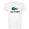 T-Shirt Lactose parodique crocodile lacoste | 100% coton coupe régulière MAXI SHIRT