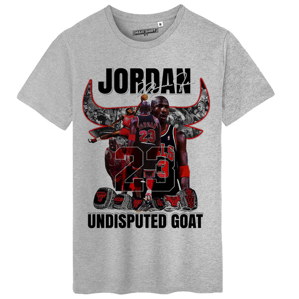 T-Shirt Basket Michael Jordan old school vintage | 100% coton coupe régulière | idée cadeau fan Basketball