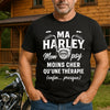 T-Shirt Homme moto Ma Harley Ma thérapie - idée cadeau motard MAXI SHIRT