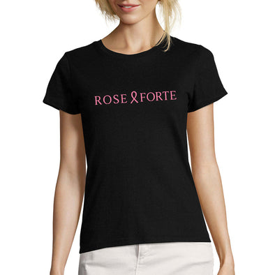 T-Shirt Octobre ROSE & FORTE pour femme | 100% coton, coupe slim ou large MAXI SHIRT
