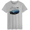T-Shirt vintage homme | Simca 1100 | 100% coton, coupe régulière | idée cadeau fan voiture ancienne MAXI SHIRT