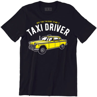 T-Shirt Homme voiture Taxi Driver | 100% coton coupe régulière | idée cadeau fan robert de niro Maxishirt.fr