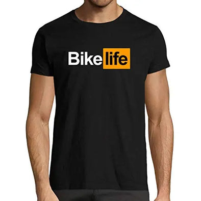 T-Shirt Moto BikeLife | idée cadeau humour Motard | 100% coton, imprimé en France Maxi-Shirt