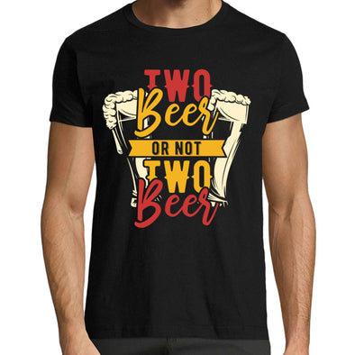 T-Shirt humour Homme | Beer or not to Beer | 100% coton | idée cadeau papy tonton papa
