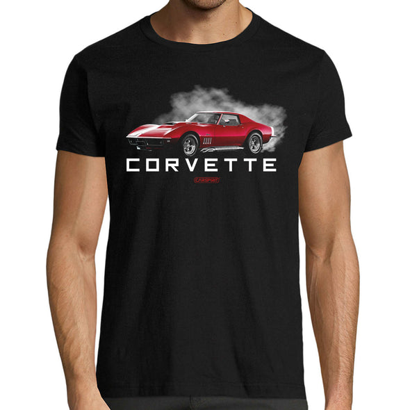 T-Shirt Corvette C3, passionné automobile
