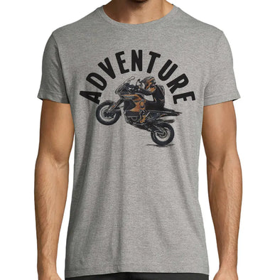 T-Shirt Gris chiné 1290 Adventure KTM Fan Maxi-Shirt