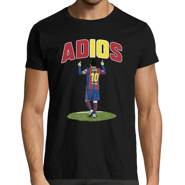 T-Shirt Messi vers le PSG, Adios Barça