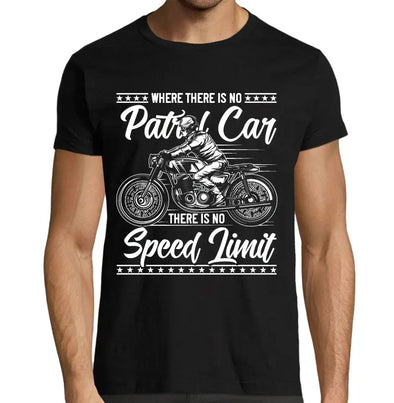 T-Shirt Motard No Speed Limit Maxi-Shirt