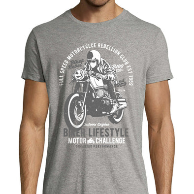 T-Shirt Moto Biker Lifestyle ( Taille XL ) - Outlet