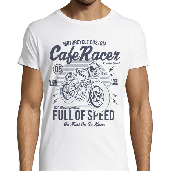 T-Shirt Go Fast Cafe Racer