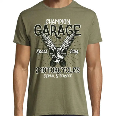 T-Shirt Kaki Garage Maxi-Shirt