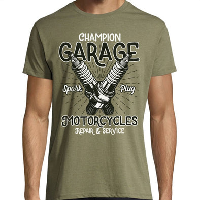 T-Shirt Kaki Garage