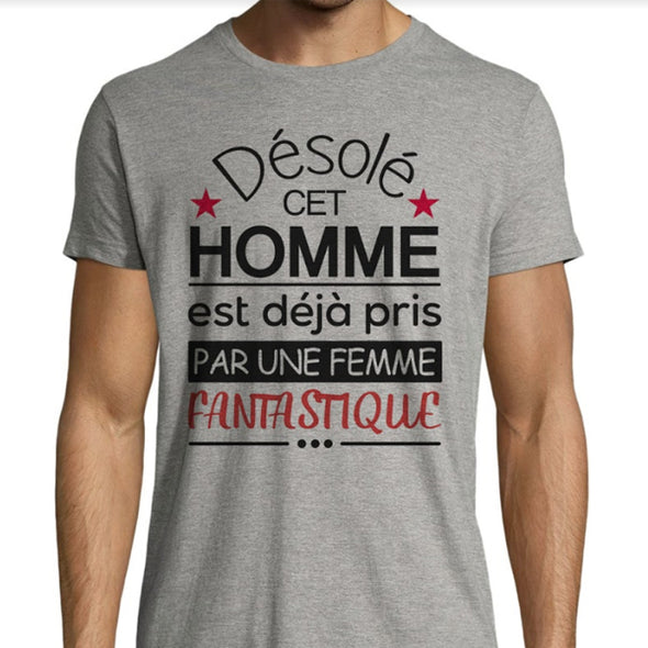 T-Shirt Humour Cadeau Homme