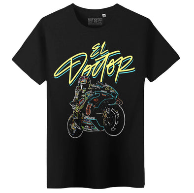 T-Shirt moto gp El Doctor | fan art | 100% coton