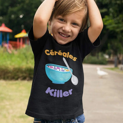 T-Shirt Enfant Céréales Killer / Killeuse Maxi-Shirt