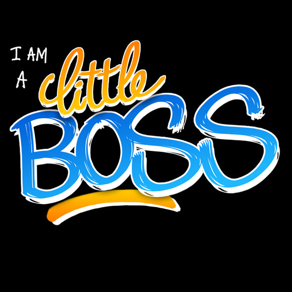 T-Shirt Enfant I am a little Boss