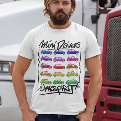 T-Shirt Blanc Mini Drivers Maxi-Shirt