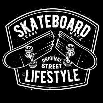 T-Shirt Skateboard Lifestyle Maxi-Shirt