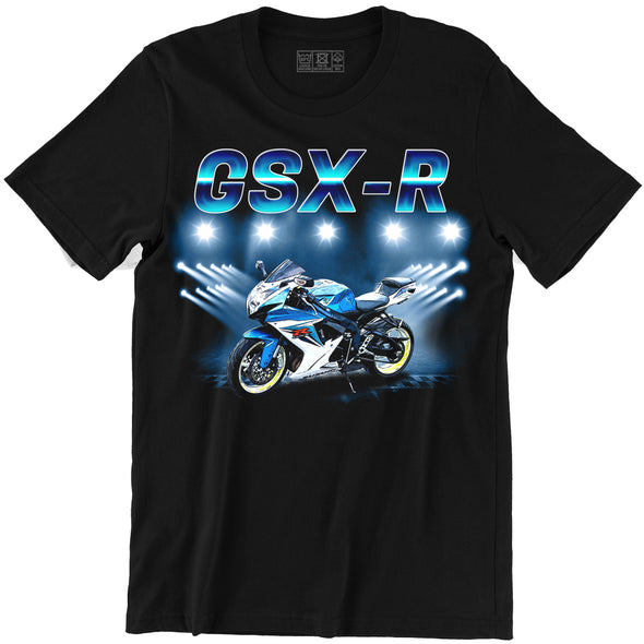 T-Shirt moto GSX-R 2K11 Noir Homme | 100% coton Bio, coupe régulière | idée cadeau motard fan suzuki