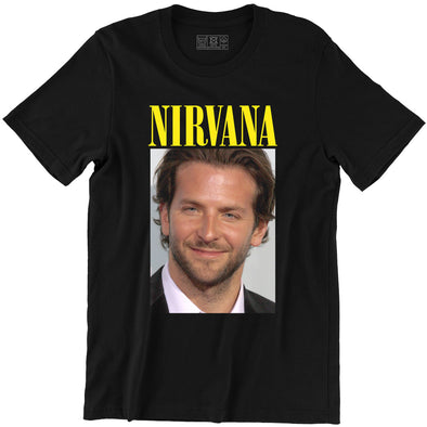 T-Shirt humour Erreur Nirvana | Bradley Cooper | vintage old school | idée cadeau drôle | 100% coton